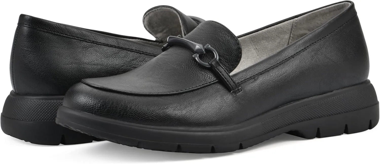 CLIFFS BY WHITE MOUNTAIN Women's Flow Cushioned Lug Sole Loafer Flat