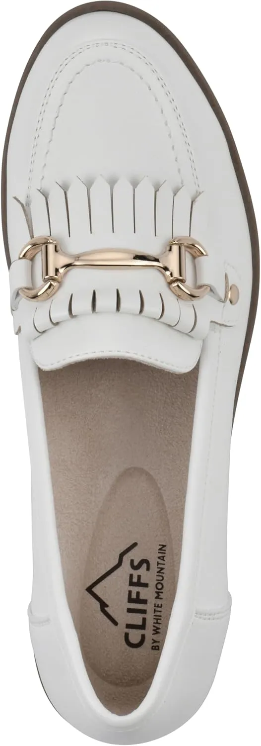 CLIFFS BY WHITE MOUNTAIN Women's Galeena Cushioned Loafer Flat