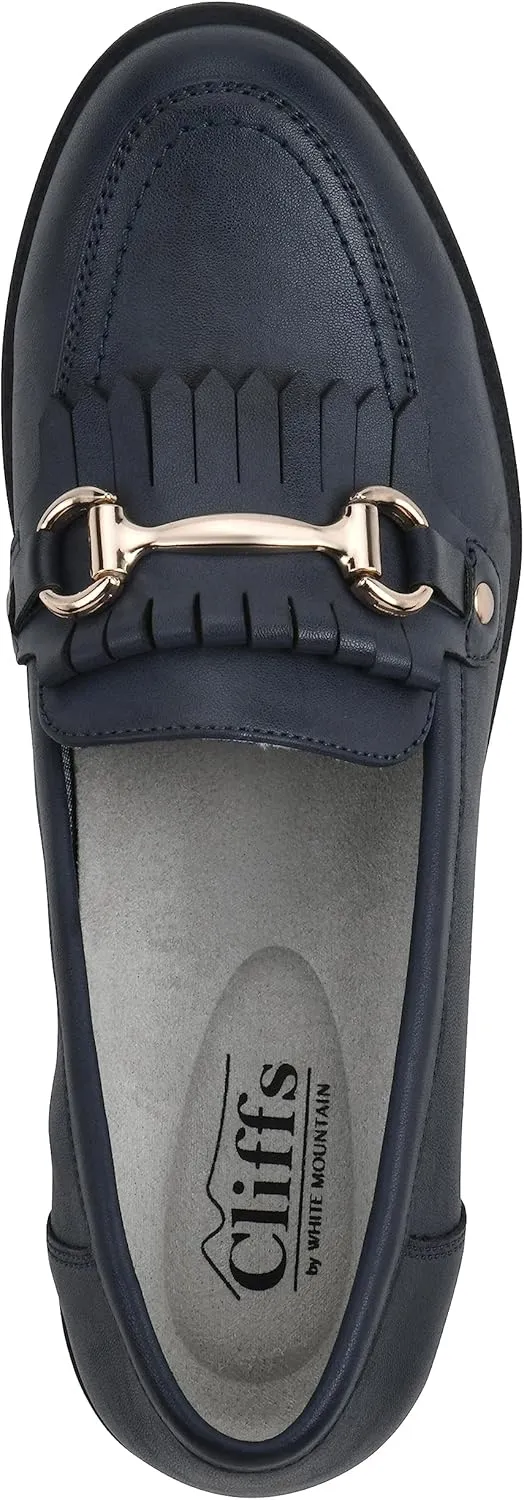 CLIFFS BY WHITE MOUNTAIN Women's Galeena Cushioned Loafer Flat