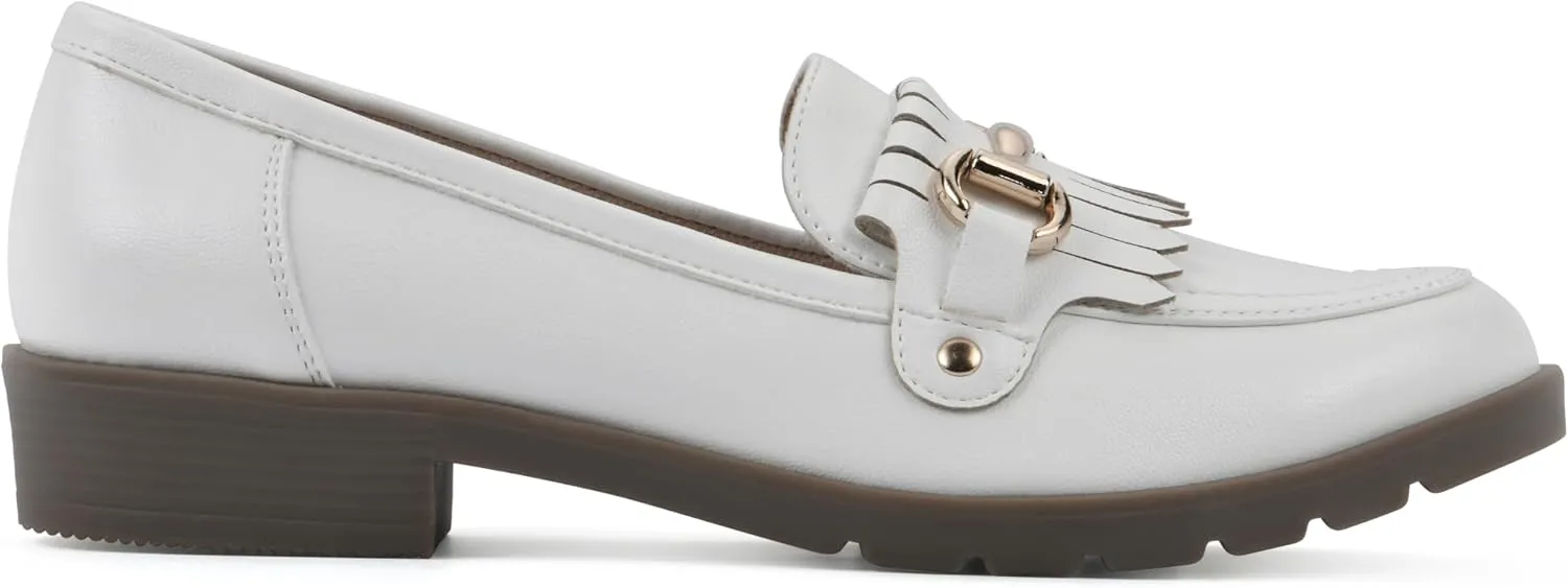 CLIFFS BY WHITE MOUNTAIN Women's Galeena Cushioned Loafer Flat