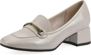 CLIFFS BY WHITE MOUNTAIN Women's Quinna Cushioned Block Heel Loafer Pump