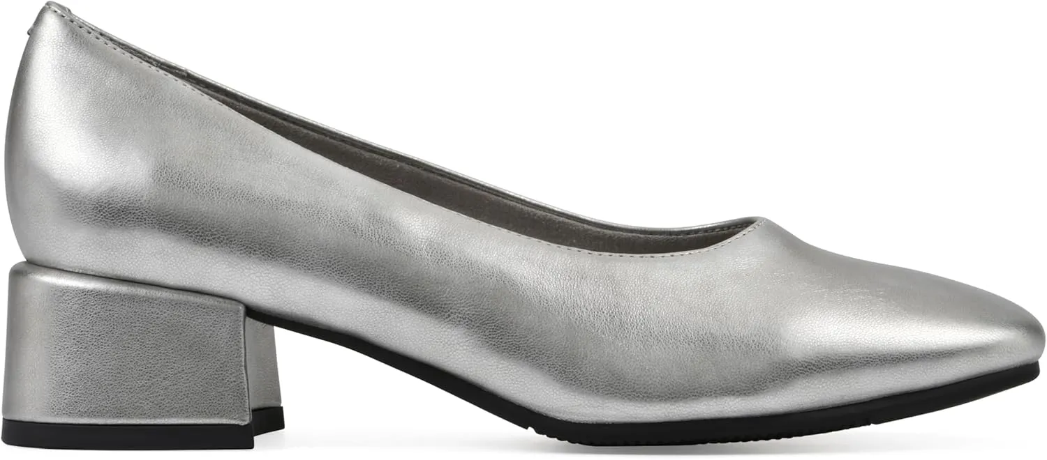 CLIFFS BY WHITE MOUNTAIN Women's Quintesa Cushioned Block Heel Pump