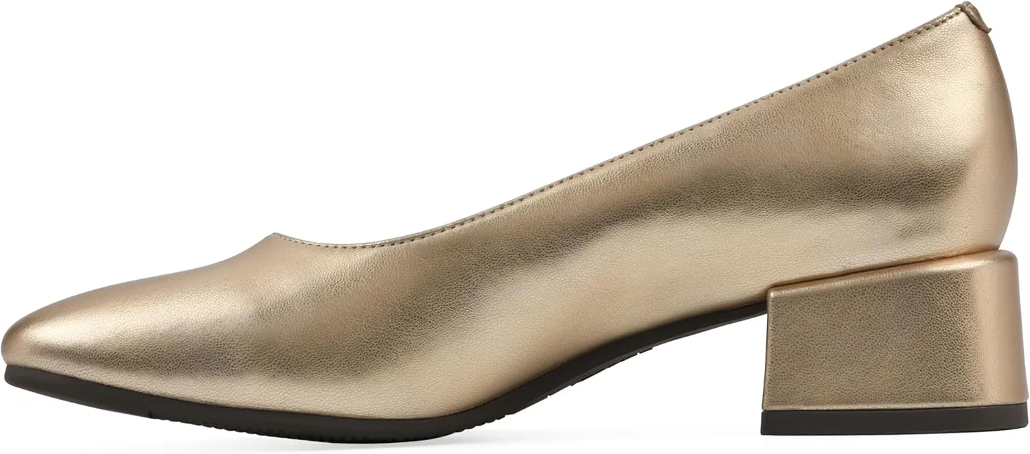 CLIFFS BY WHITE MOUNTAIN Women's Quintesa Cushioned Block Heel Pump
