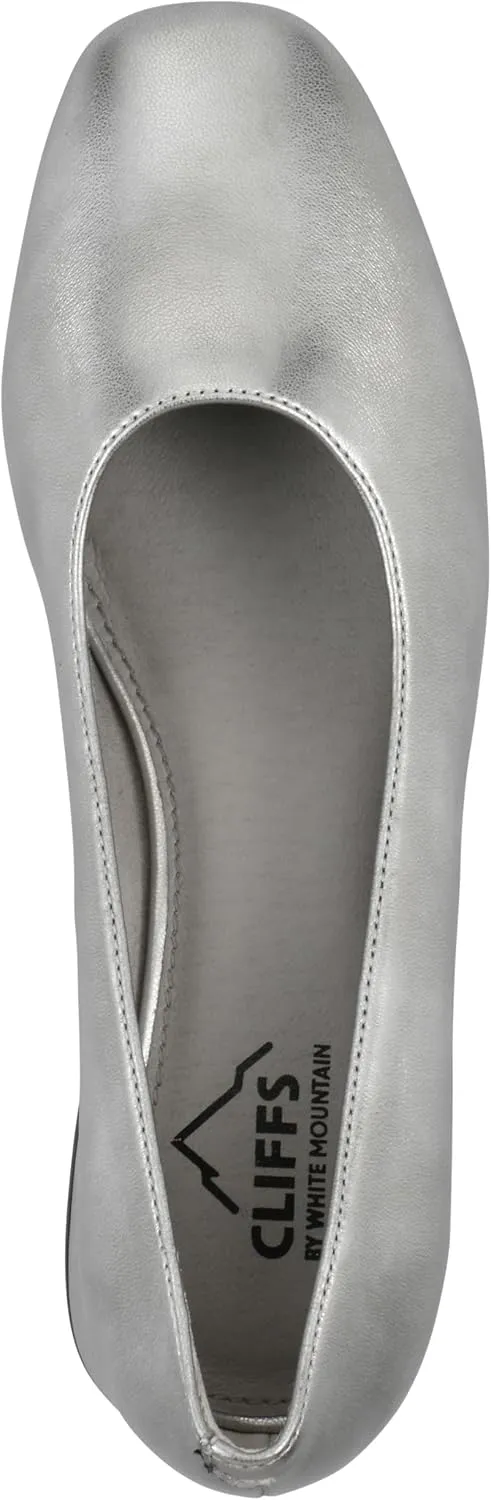 CLIFFS BY WHITE MOUNTAIN Women's Quintesa Cushioned Block Heel Pump