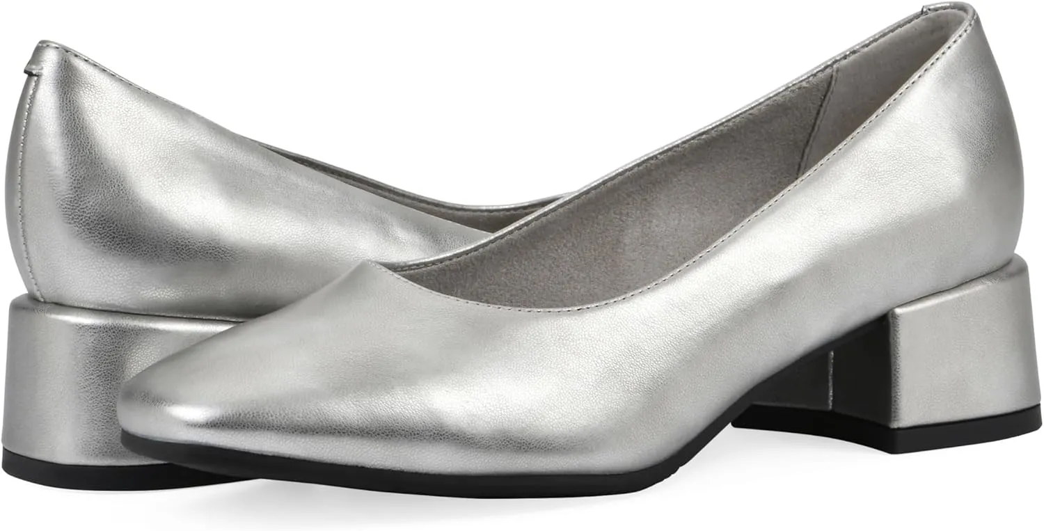 CLIFFS BY WHITE MOUNTAIN Women's Quintesa Cushioned Block Heel Pump