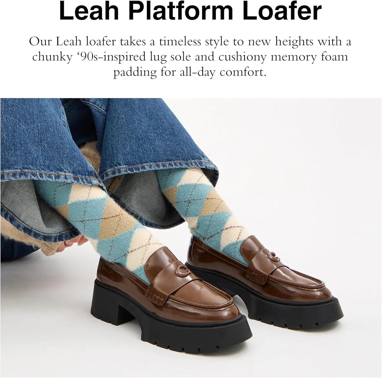 Coach Women's Leah Platform Loafer