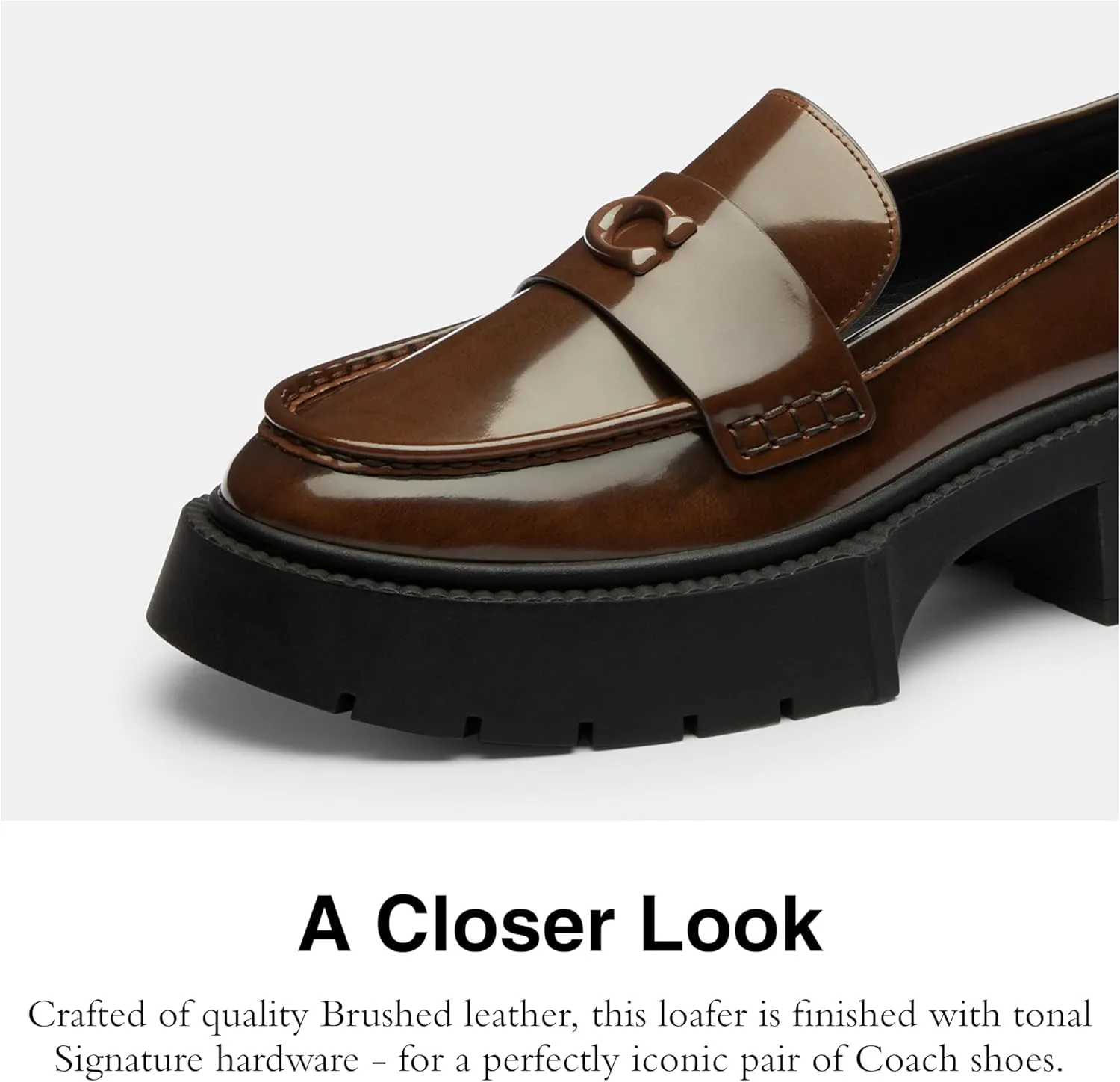 Coach Women's Leah Platform Loafer
