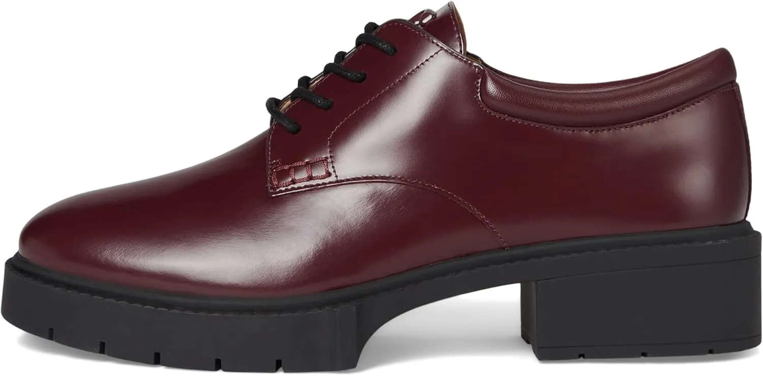 COACH Women's Lyla Leather Derby Loafer