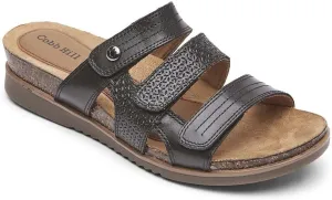 Cobb Hill May Slide Black 6 B (M)