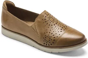 Cobb Hill Women's Rockport Laci Gore Slip On Loafer Honey Leather 7 M
