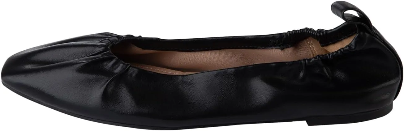 Comfort Plus by Predictions Womens Mia Square Toe Scrunch Flat