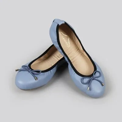 Comfort Soft Blue Ballet Flat Women Shoes