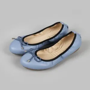 Comfort Soft Blue Ballet Flat Women Shoes