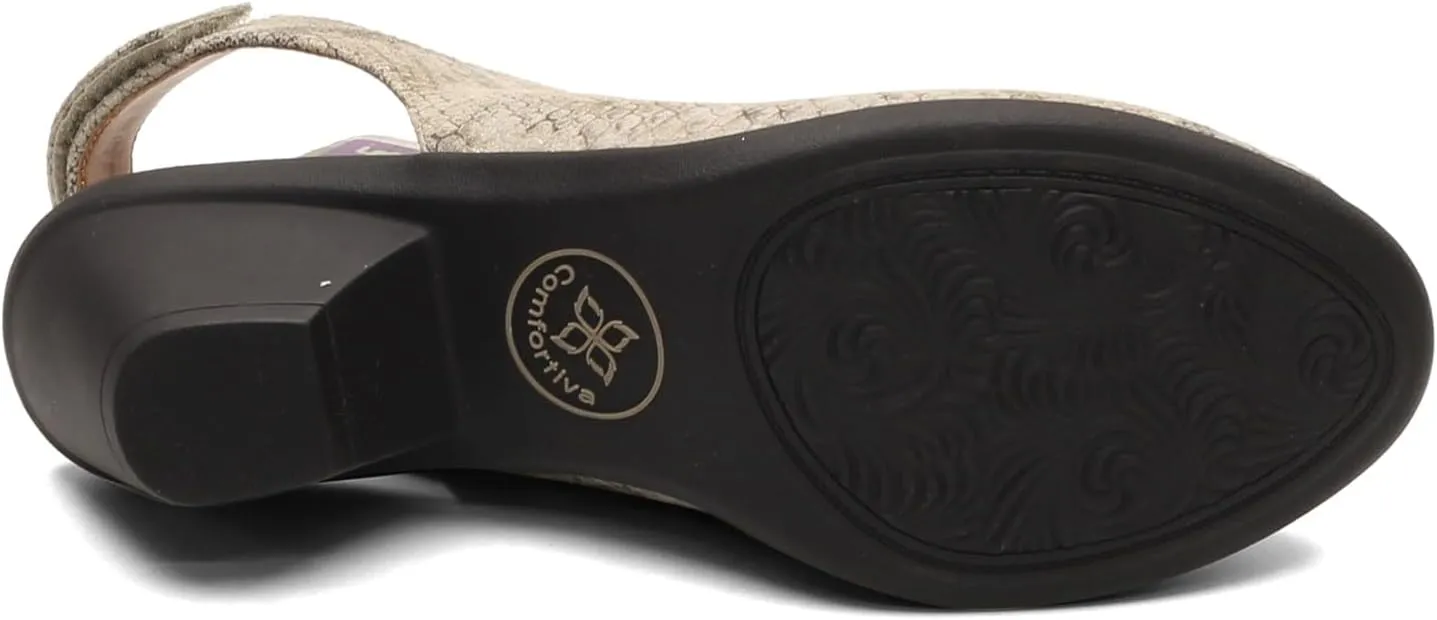 Comfortiva Women's Faye Shoes Heeled Sandal