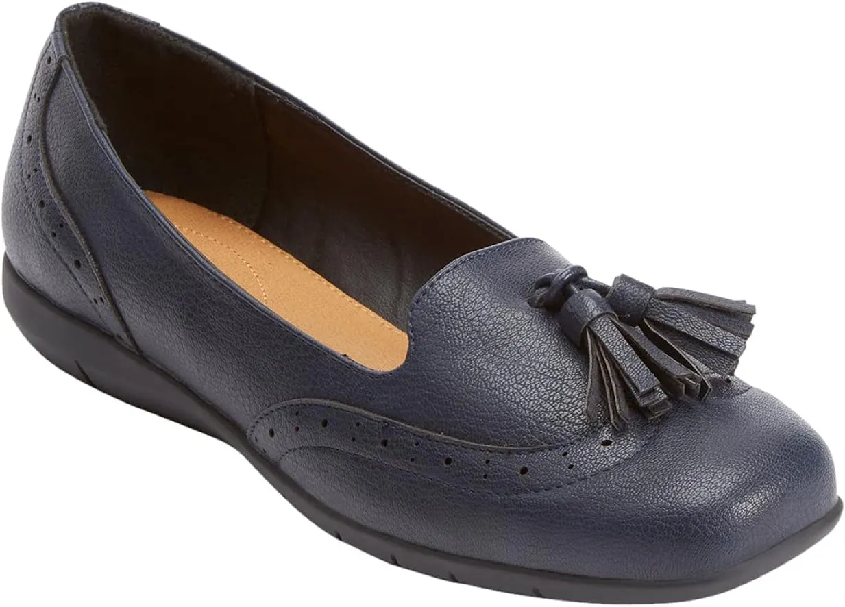 Comfortview Women's Wide Width Aster Moccasin Energyflex