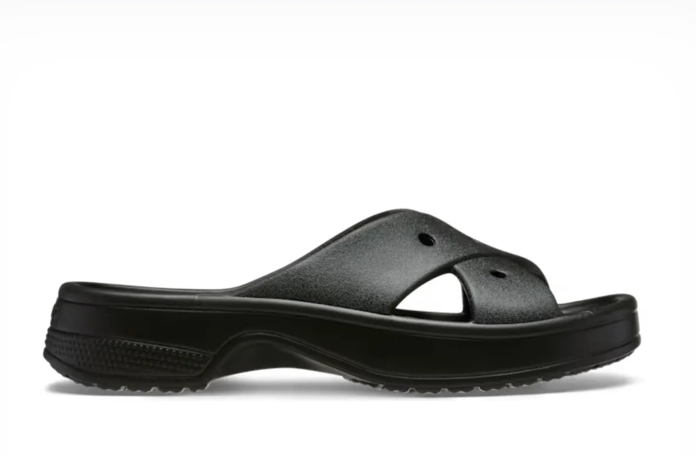 Crocs Women Classic Cross Strap In Black (Pre-Order)
