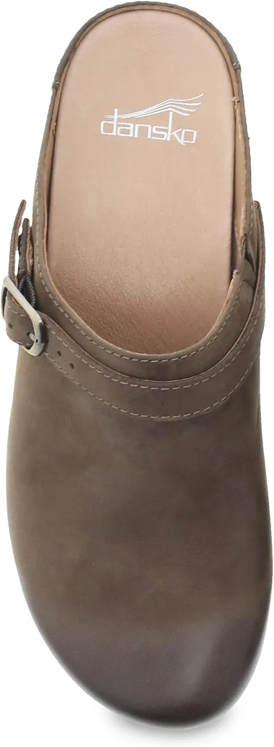 Dansko Berry Slip-On Mule Clogs for Women - Memory Foam and Arch Support for All -Day Comfort and Support