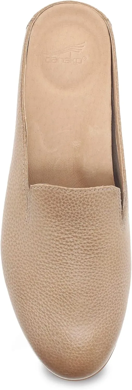 Dansko Lexie Slip-On Mules for Women - Comfortable Flat Shoes with Arch Support - Versatile Casual to Dressy Footwear - Lightweight Rubber Outsole