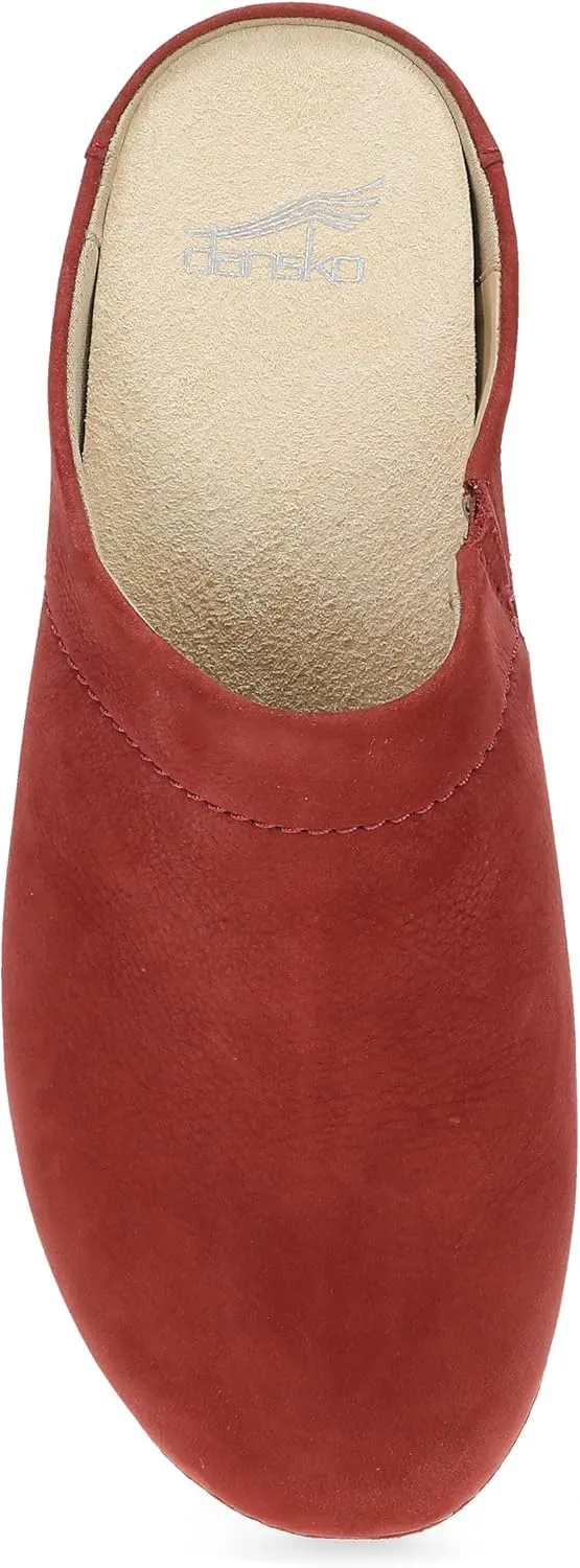 Dansko Mariella Slip-on Mule Clog - Dual-Density Cork/EVA Midsole and Lightweight Rubber Outsole Provide Durable and Comfortable Ride on Patented Stapled Construction