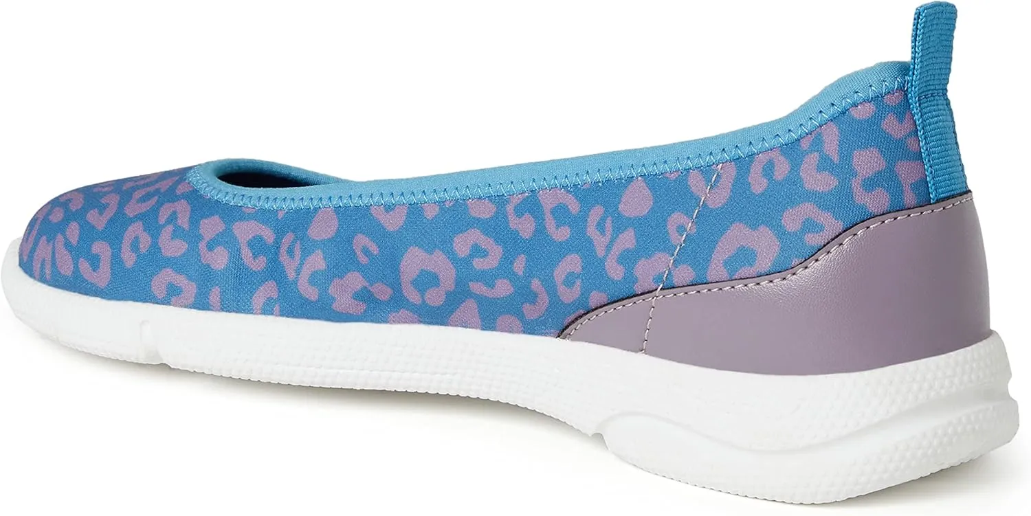Dearfoams Women's Original Comfort Lightweight Slip-On Mia Ballet Flat