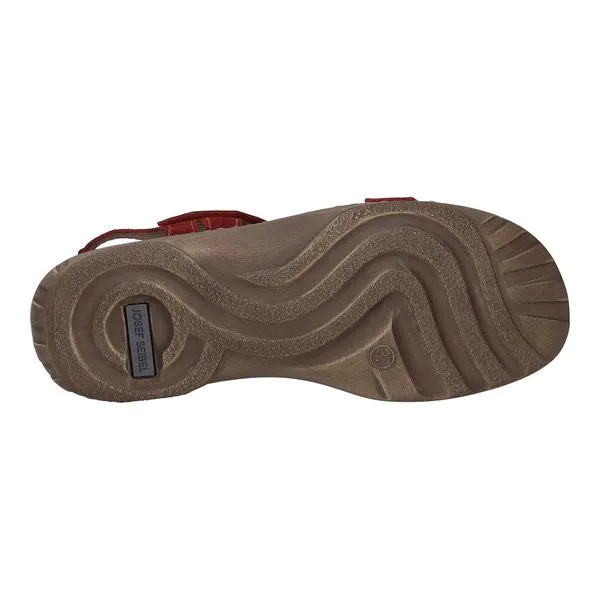 DEBRA 58 DOUBLE VELCRO SANDAL 76758-RED