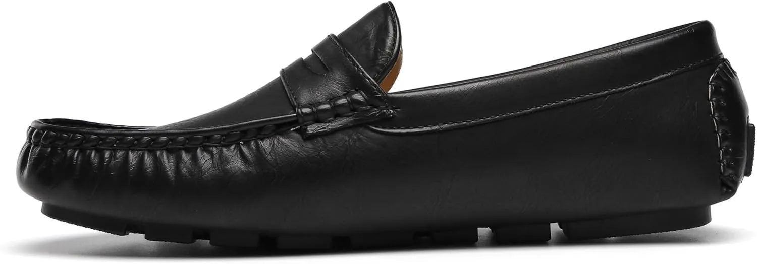 DECARSDZ Penny Loafers for Men Soft Lightweight Driving Boat Shoes Men's Loafers Casual Slip On Shoes