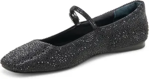 DOLCE VITA Women's Reyes Crystal Ballet Flat