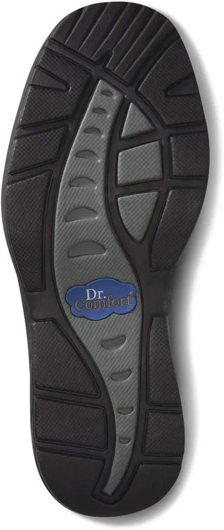 Dr. Comfort Fisherman Men's Therapeutic Diabetic Extra Depth Sandal: Black 11.5 Medium (B/D)