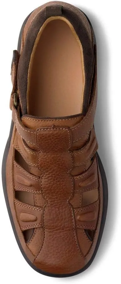 Dr. Comfort Fisherman Men's Therapeutic Diabetic Extra Depth Sandal: Chestnut 11.0 Medium (B/D)
