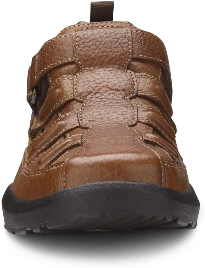 Dr. Comfort Fisherman Men's Therapeutic Diabetic Extra Depth Sandal: Chestnut 11.0 Medium (B/D)