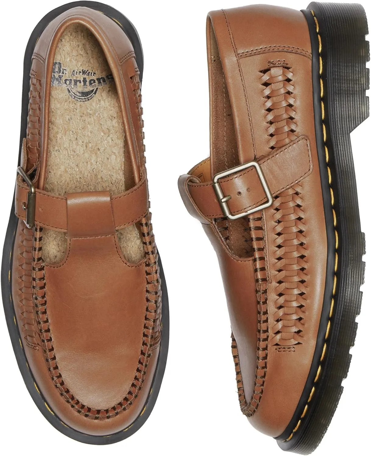 Dr. Martens Men's Adrian T Bar Loafer