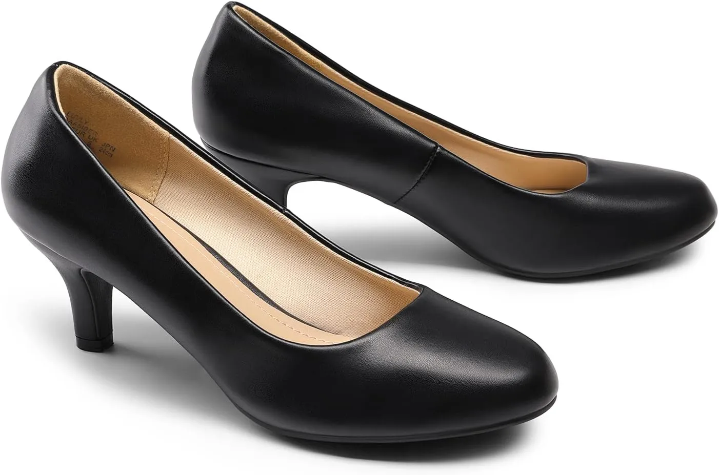 DREAM PAIRS Women's Dress Comfortable Low Heel Pump Shoes