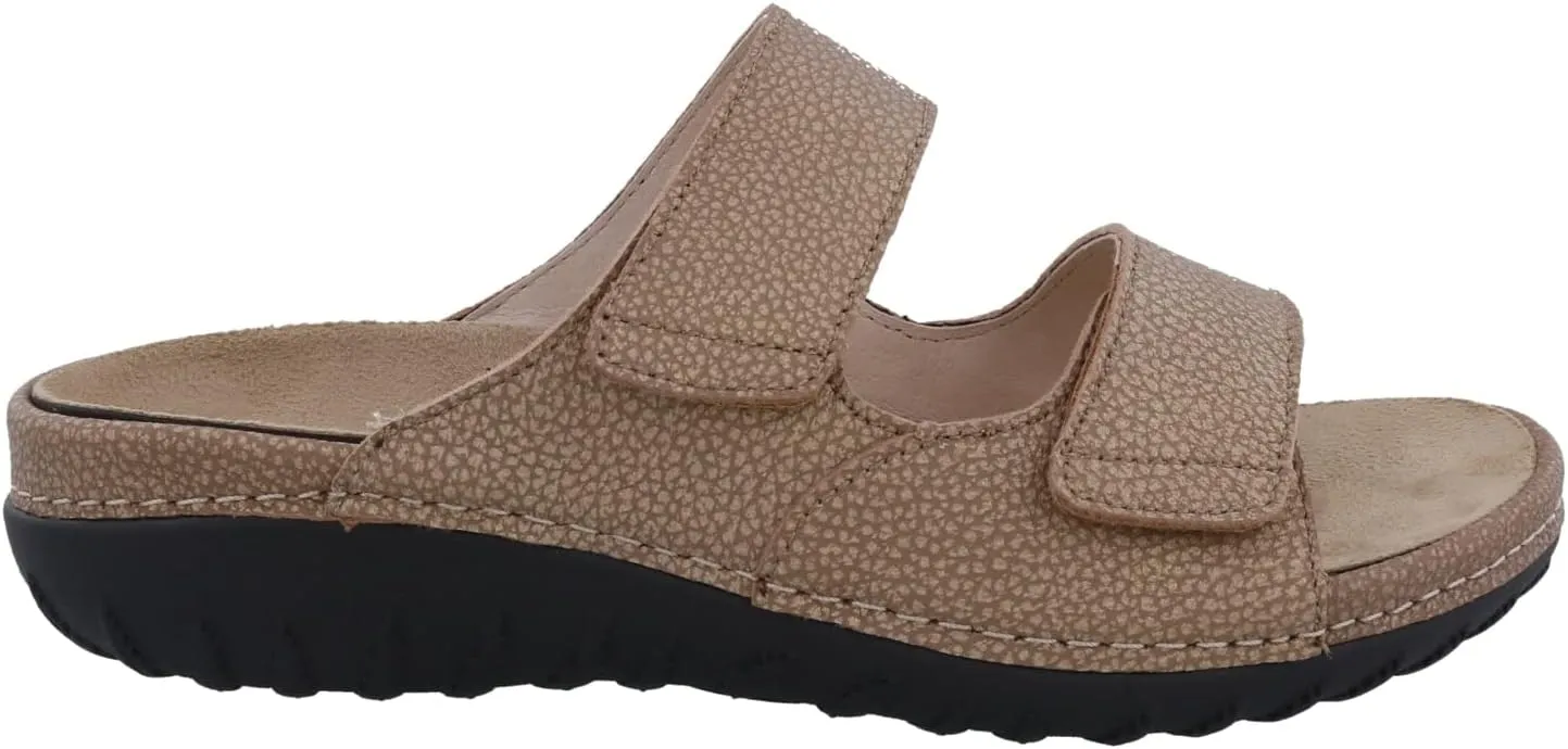 Drew Cruize Women's Barefoot Freedom Casual Sandal Leather Adjustable Strap