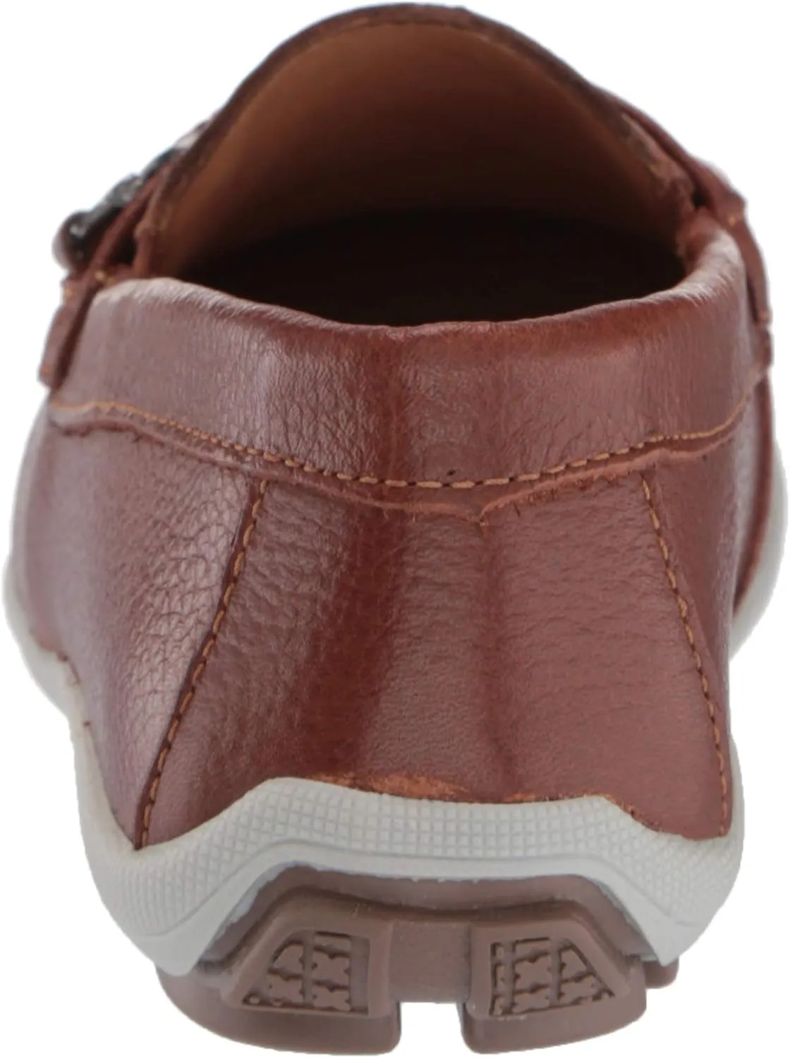 Driver Club USA Kids Boys/Girls Leather Driving Loafer with Rope Anchor Detail