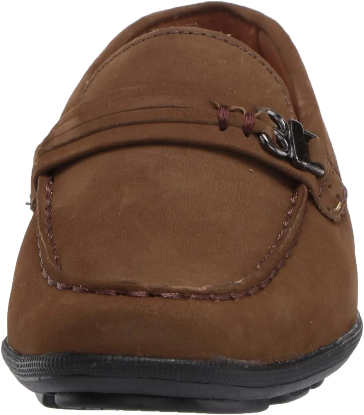 Driver Club USA Kids Boys/Girls Leather Driving Loafer with Rope Anchor Detail