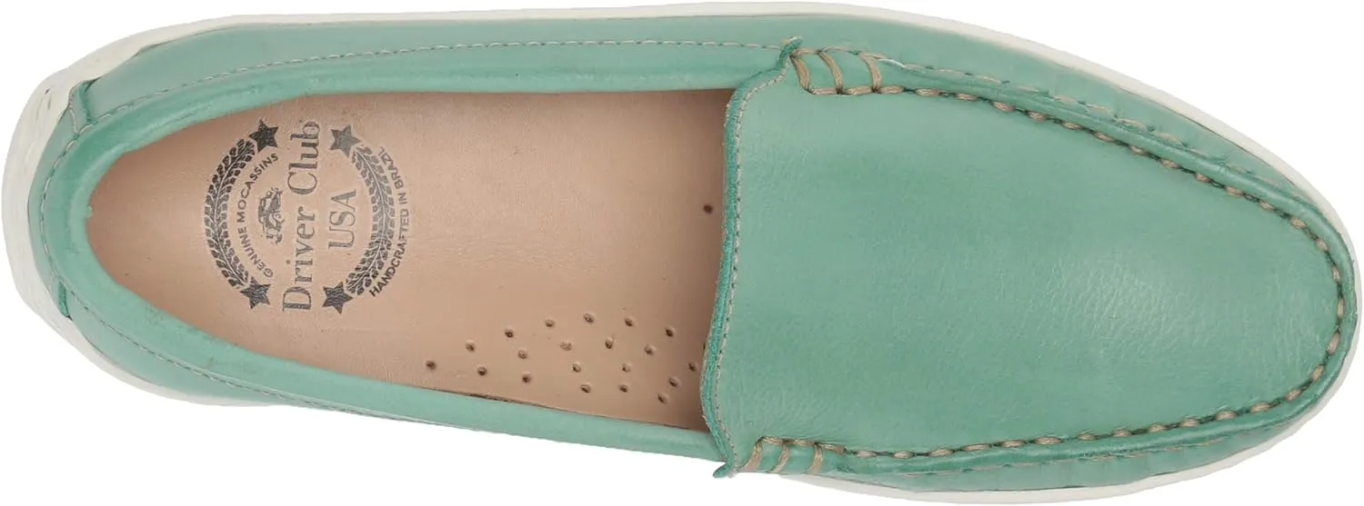 Driver Club USA Unisex-Child Kids Boys/Girls Leather San Diego Loafer