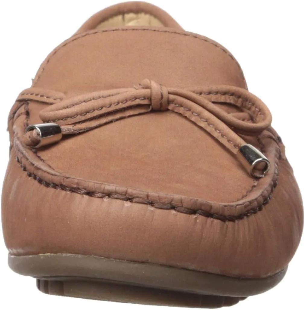 Driver Club USA Women's Leather Made in Brazil Nantucket 2.0 Tiebow Driver Moc Loafer