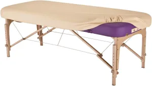 EARTHLITE Massage Table Protection Cover – 100% PU, Fitted Massage Table Replacement Cover, Fits Round & Square Corner Tables 28-32" Wide