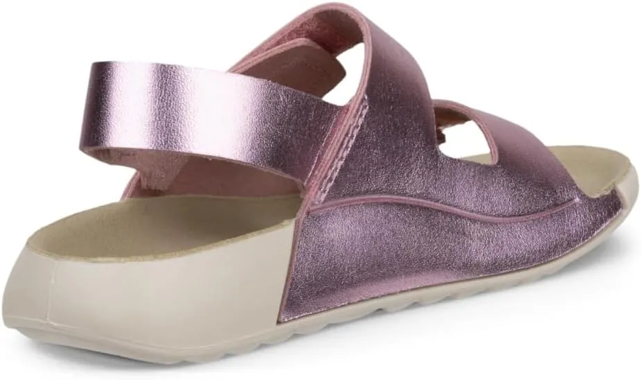 ECCO Unisex-Child Cozmo 3-Strap Adjustable Velcro Sandal