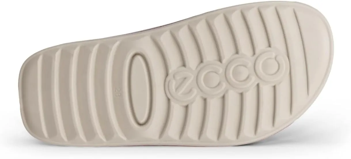 ECCO Unisex-Child Cozmo 3-Strap Adjustable Velcro Sandal