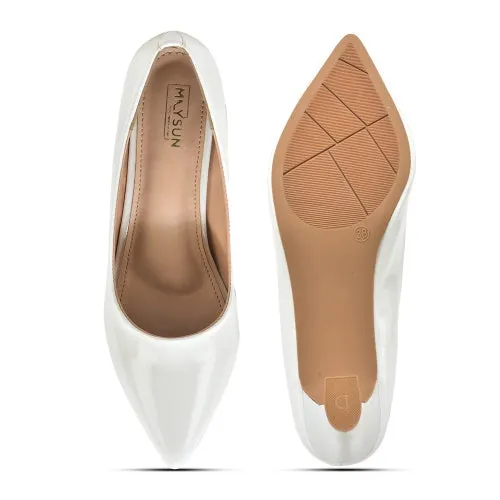 Elegant Charm Block Heel Pumps