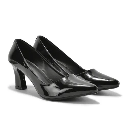 Elegant Charm Block Heel Pumps