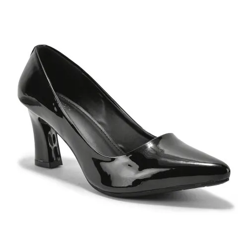 Elegant Charm Block Heel Pumps