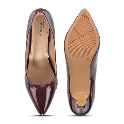 Elegant Charm Block Heel Pumps