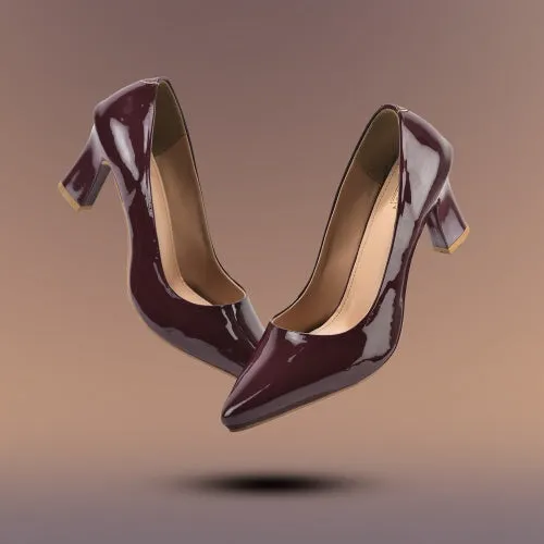 Elegant Charm Block Heel Pumps