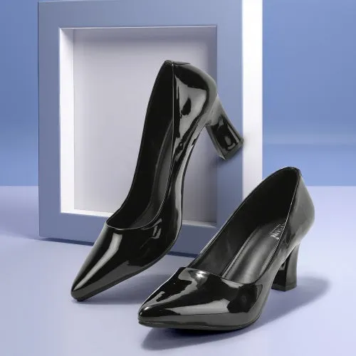 Elegant Charm Block Heel Pumps