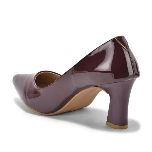 Elegant Charm Block Heel Pumps