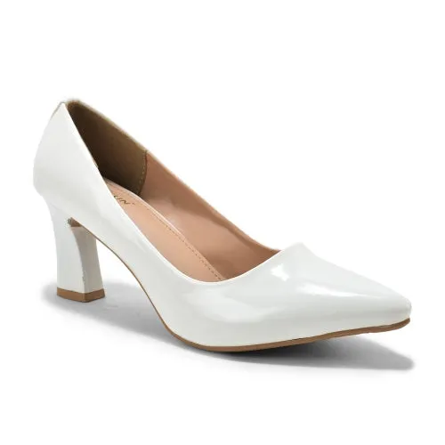 Elegant Charm Block Heel Pumps