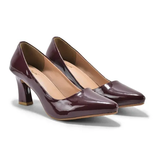 Elegant Charm Block Heel Pumps