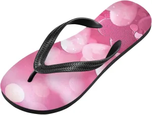 Flip Flop Sandal for Men Women Romantic Love Summer Thong Sandal Beach Water Shoes,XS